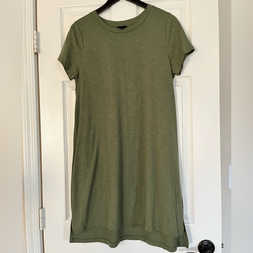 Mossimo Green T-Shirt Dress